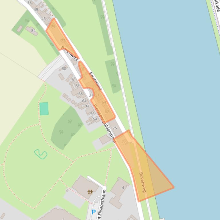 Kaart van postcodegebied 4541GP.