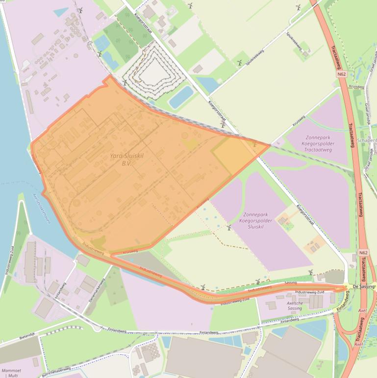 Kaart van postcodegebied 4541HJ.