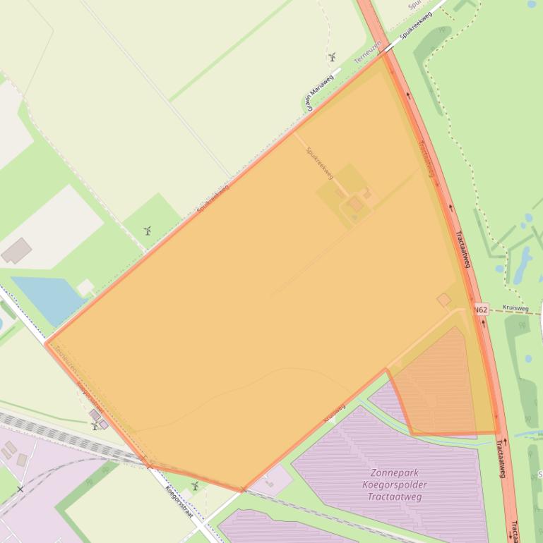 Kaart van postcodegebied 4541HV.