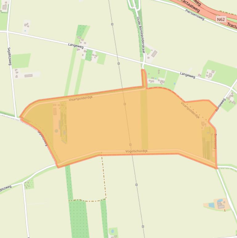 Kaart van postcodegebied 4541PE.