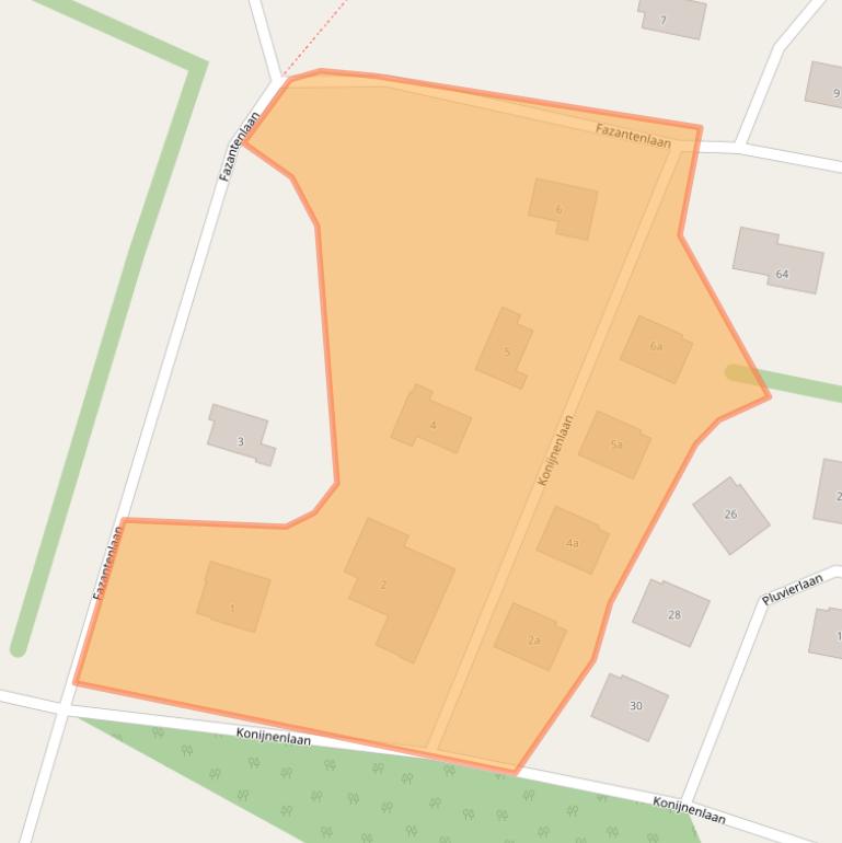 Kaart van postcodegebied 4542GE.