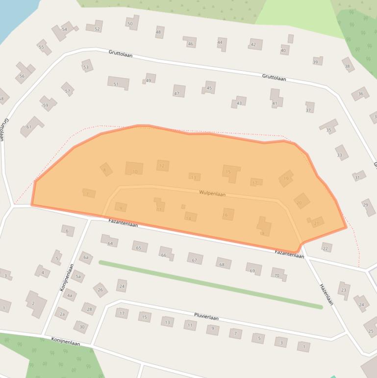 Kaart van postcodegebied 4542GH.