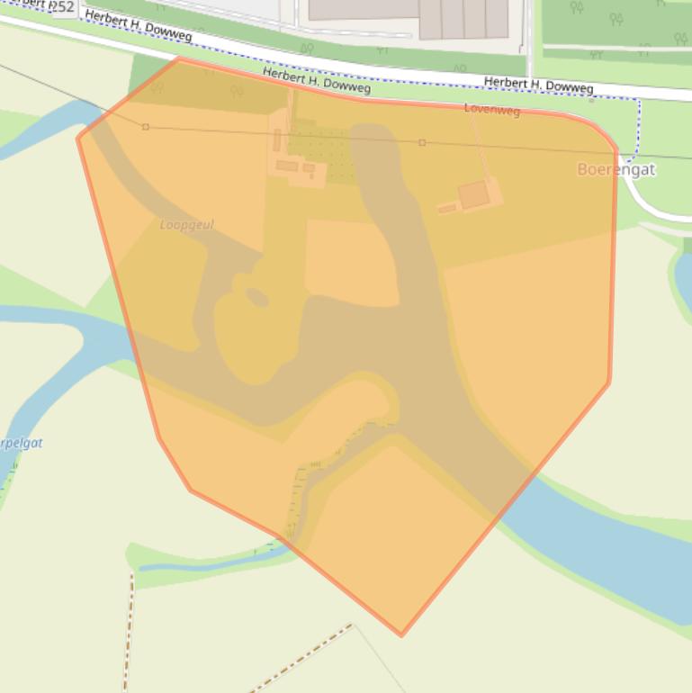 Kaart van postcodegebied 4542NR.