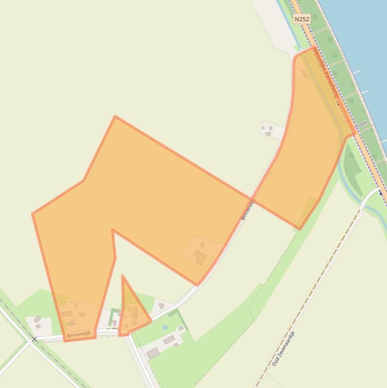 Kaart van postcodegebied 4542RL.