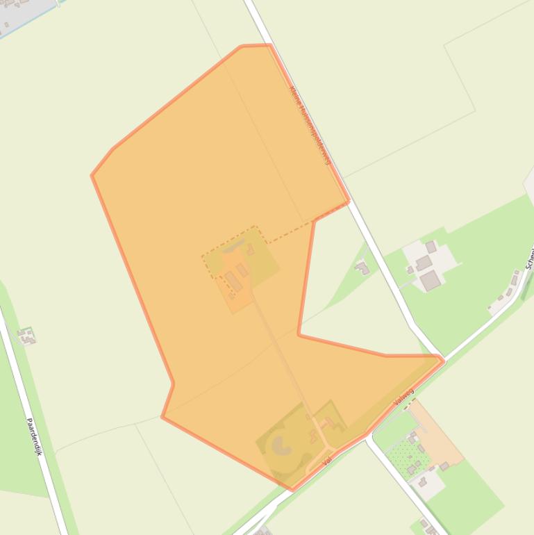 Kaart van postcodegebied 4543PH.