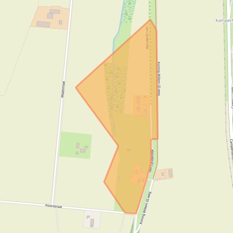 Kaart van postcodegebied 4543RV.