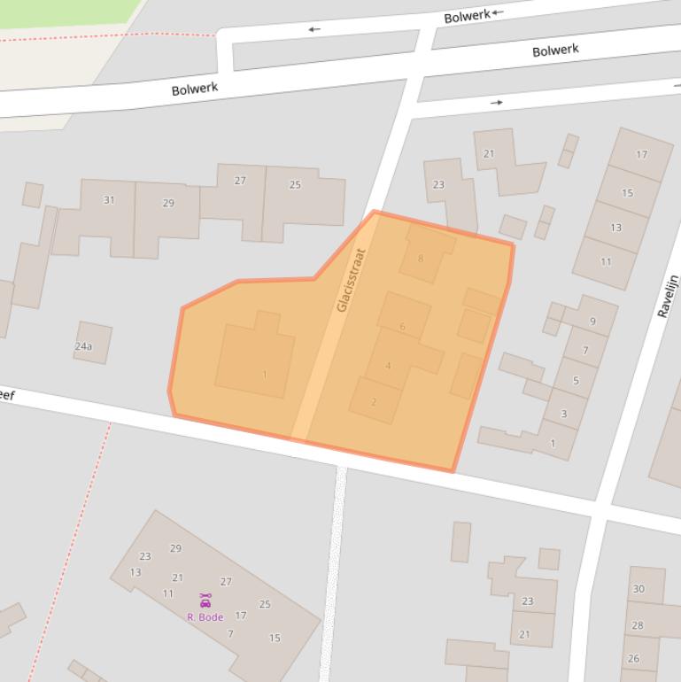 Kaart van postcodegebied 4551AM.