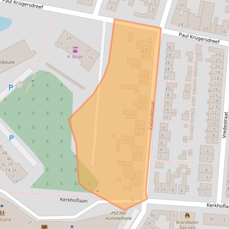 Kaart van postcodegebied 4551AT.