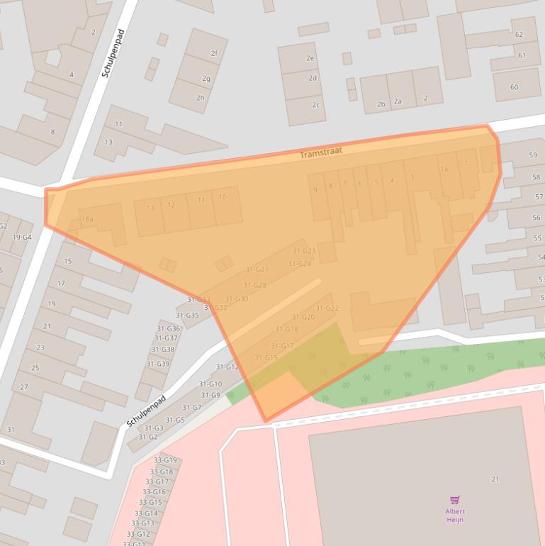 Kaart van postcodegebied 4551EH.