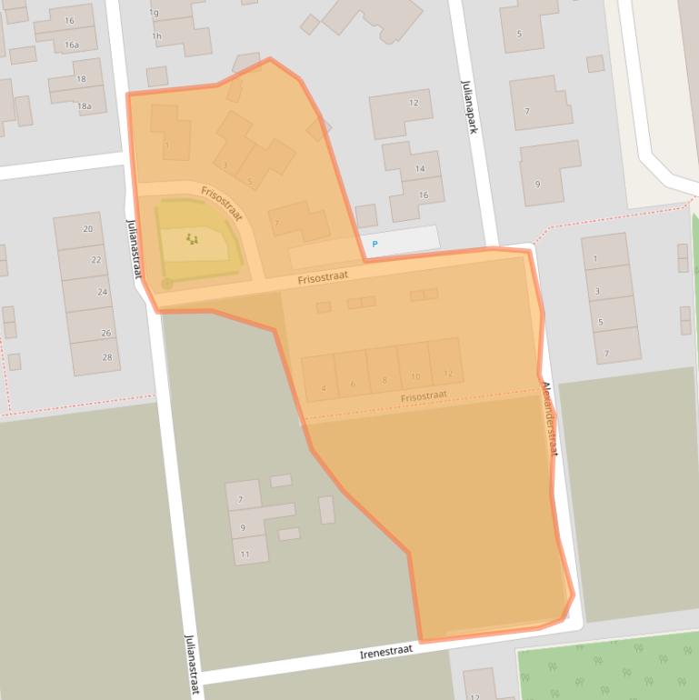 Kaart van postcodegebied 4551GK.