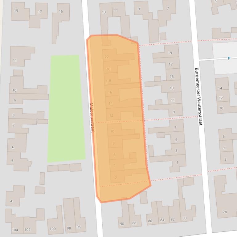 Kaart van postcodegebied 4551GX.