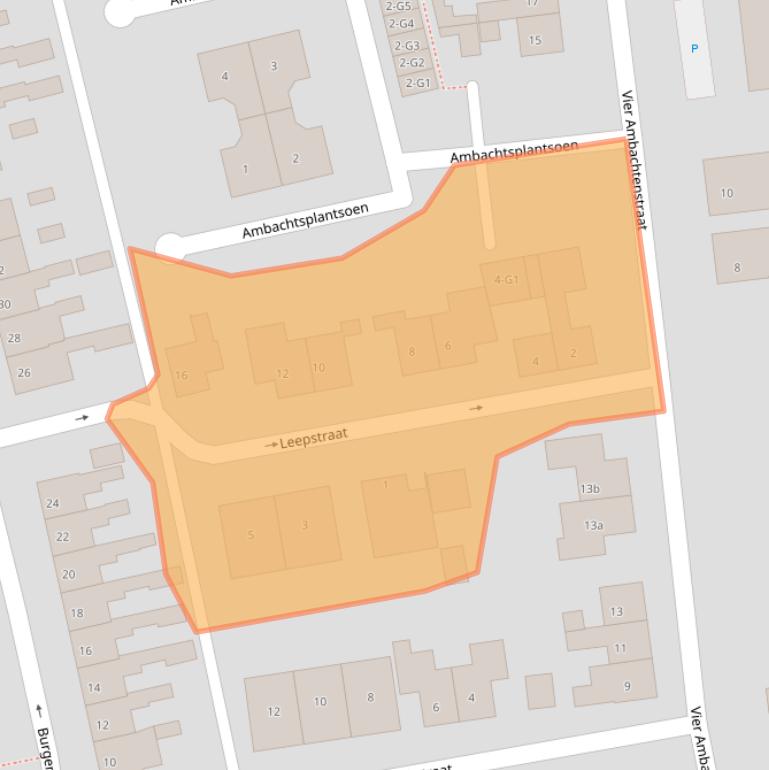 Kaart van postcodegebied 4551HD.