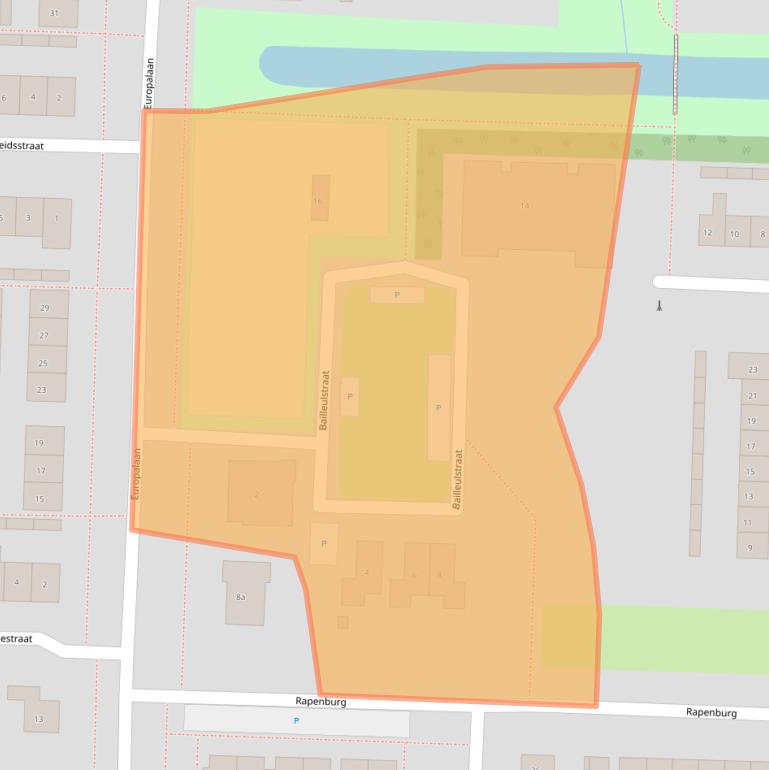 Kaart van postcodegebied 4551ST.