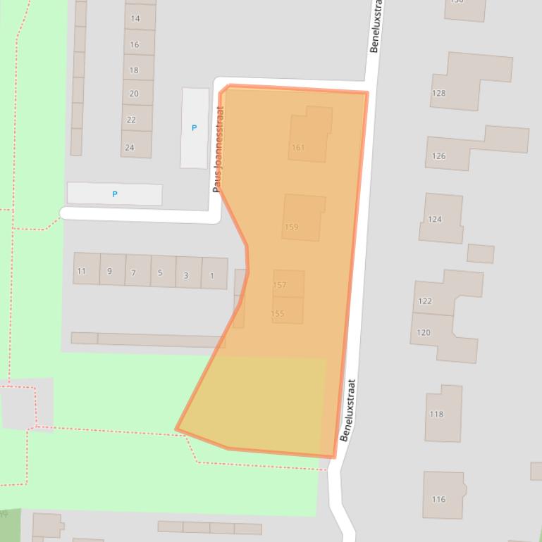 Kaart van postcodegebied 4551TL.