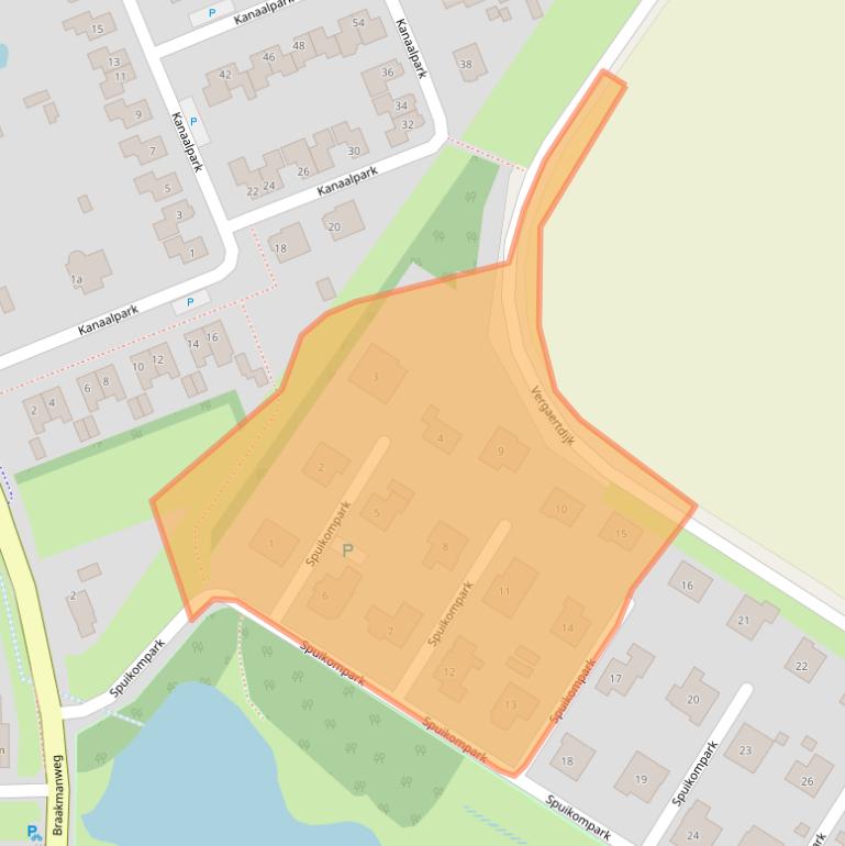 Kaart van postcodegebied 4553BC.