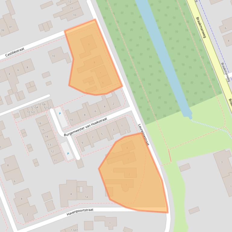 Kaart van postcodegebied 4553BT.