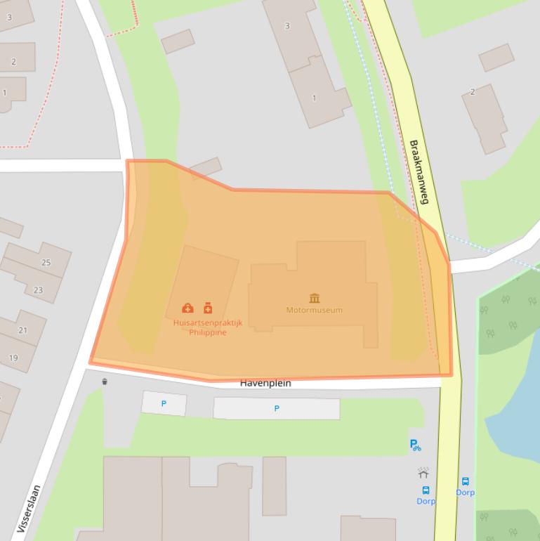 Kaart van postcodegebied 4553CJ.