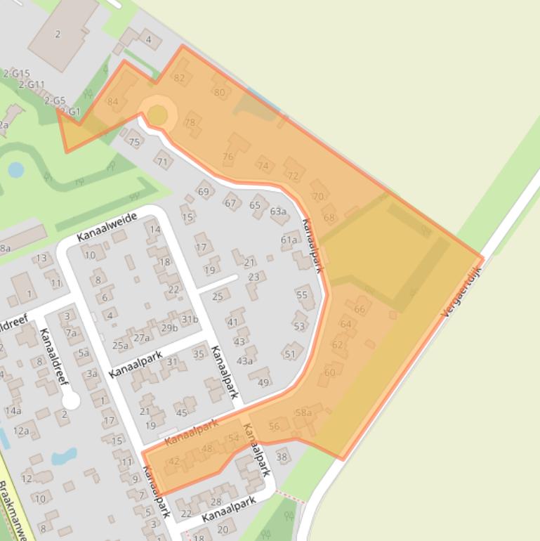 Kaart van postcodegebied 4553ED.