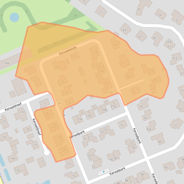 Kaart van postcodegebied 4553EE.