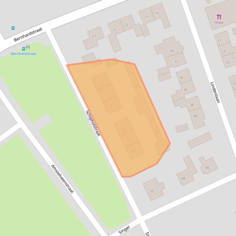 Kaart van postcodegebied 4554BN.