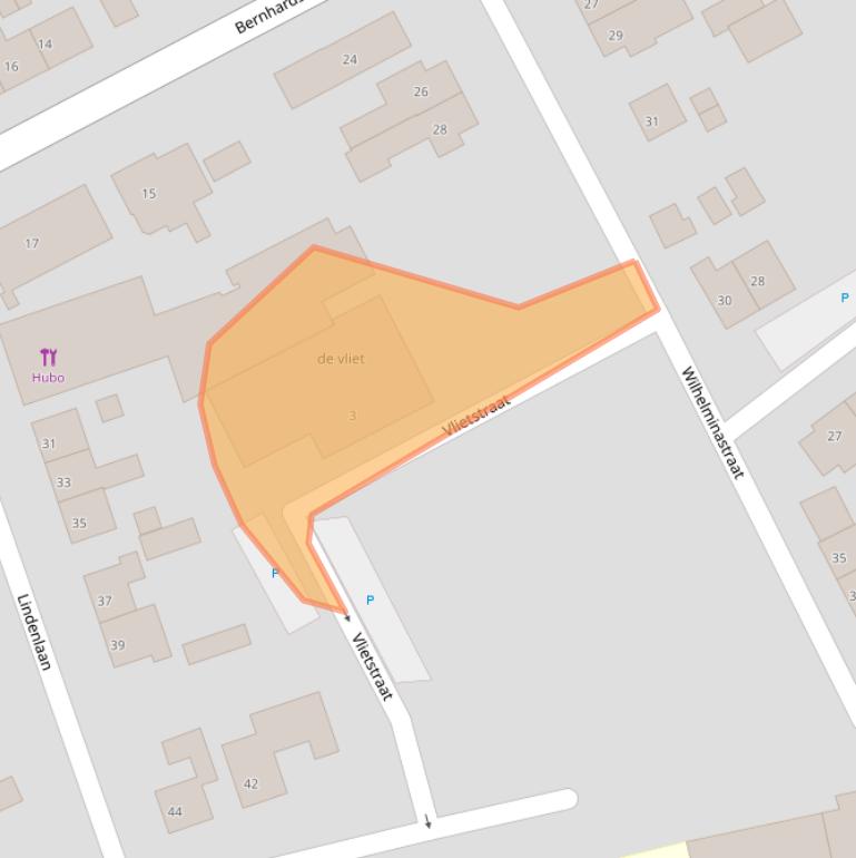 Kaart van postcodegebied 4554BZ.