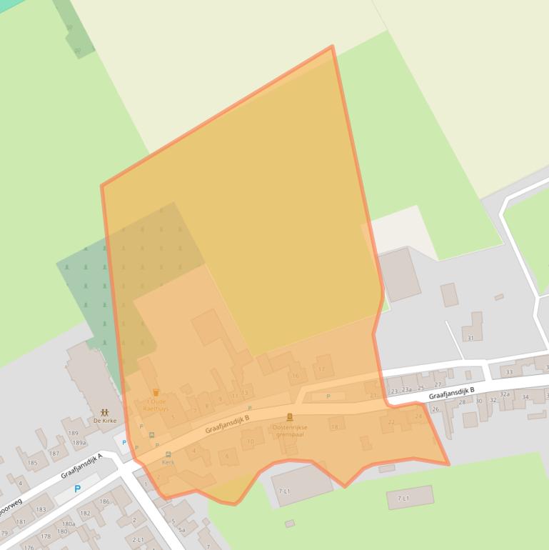 Kaart van postcodegebied 4554CA.