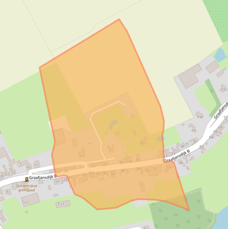 Kaart van postcodegebied 4554CB.