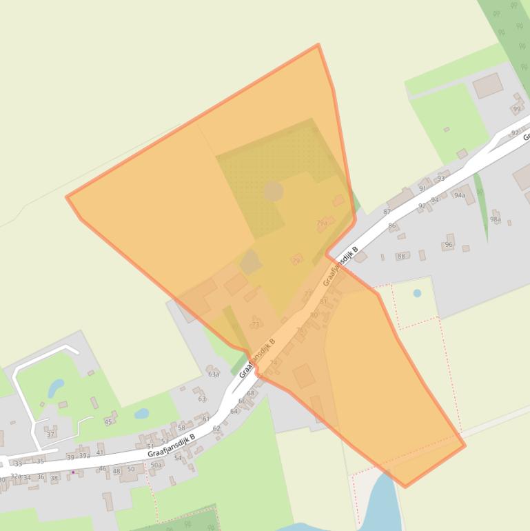 Kaart van postcodegebied 4554CD.