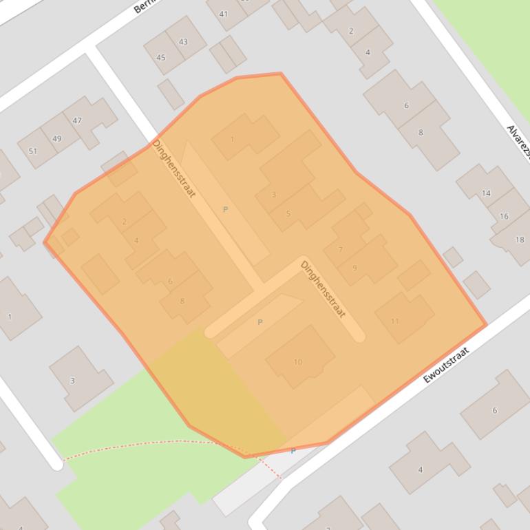 Kaart van postcodegebied 4554CW.