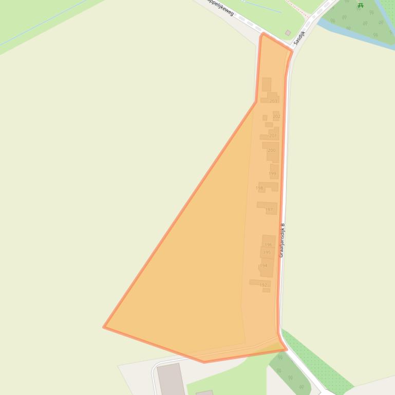 Kaart van postcodegebied 4554LG.