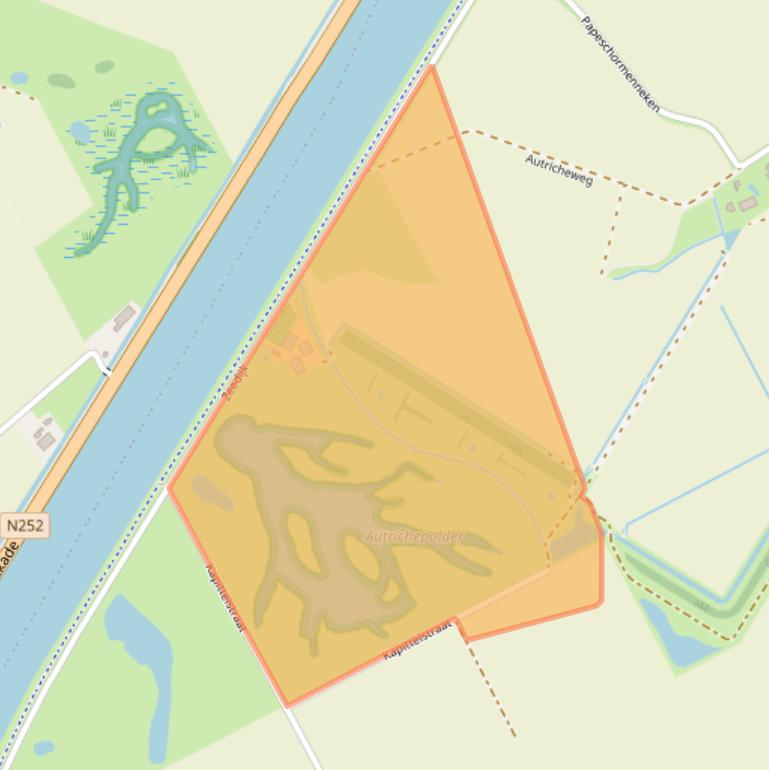 Kaart van postcodegebied 4554LN.