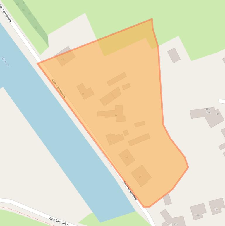 Kaart van postcodegebied 4554LP.