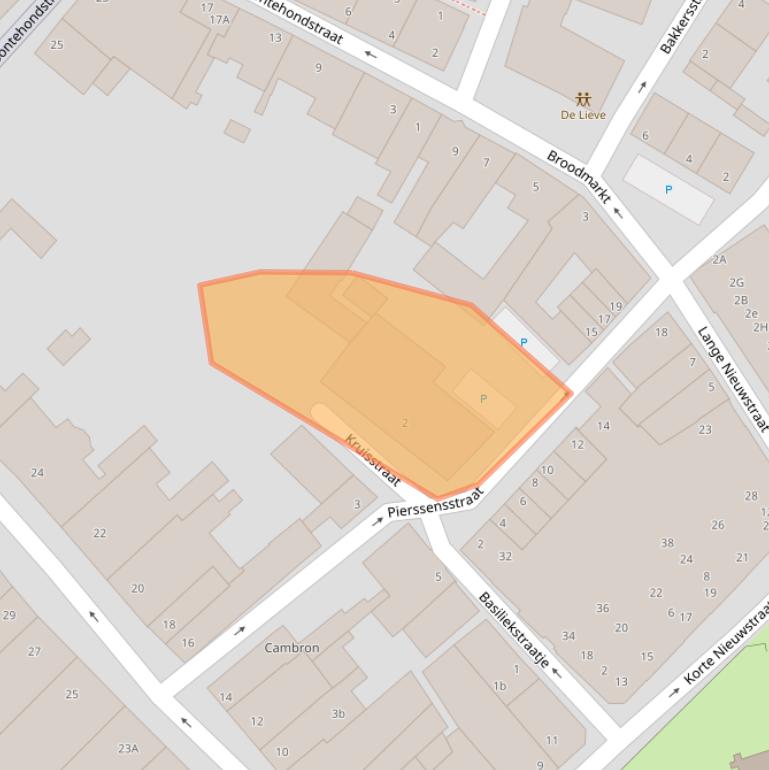 Kaart van postcodegebied 4561AV.