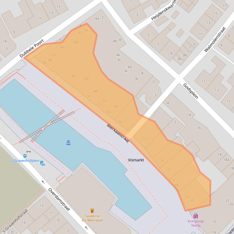 Kaart van postcodegebied 4561BC.