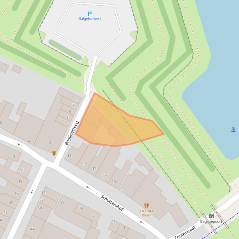 Kaart van postcodegebied 4561CL.