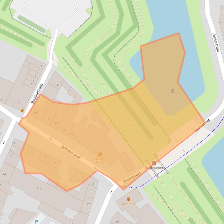 Kaart van postcodegebied 4561CM.