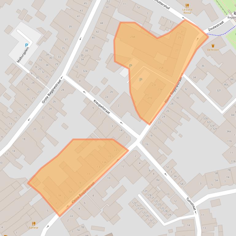 Kaart van postcodegebied 4561CN.