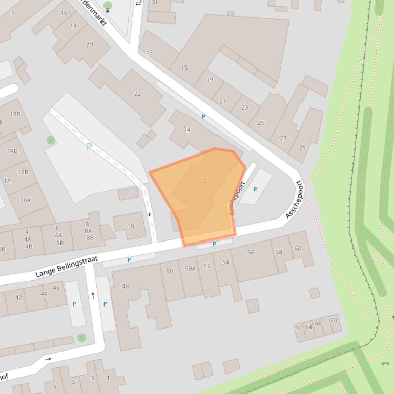 Kaart van postcodegebied 4561DZ.