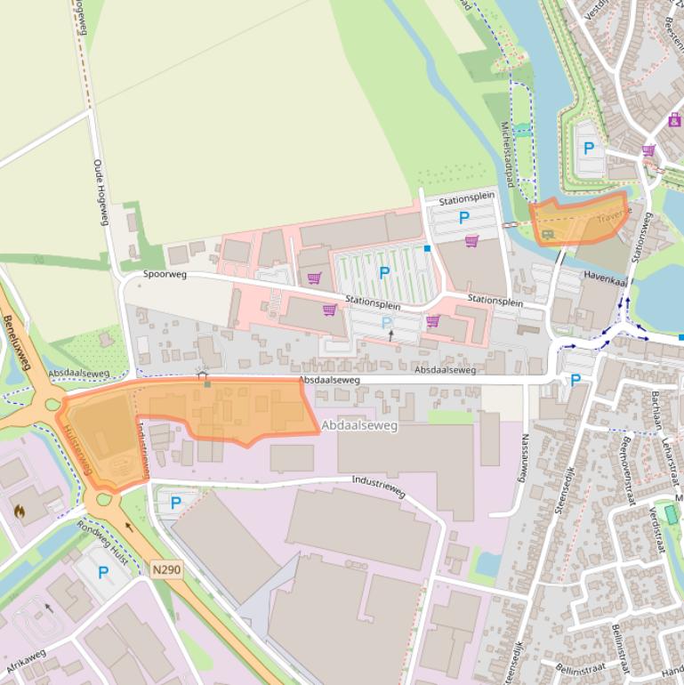 Kaart van postcodegebied 4561GE.