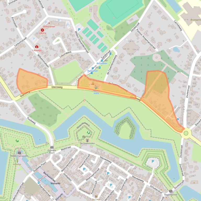 Kaart van postcodegebied 4561HG.