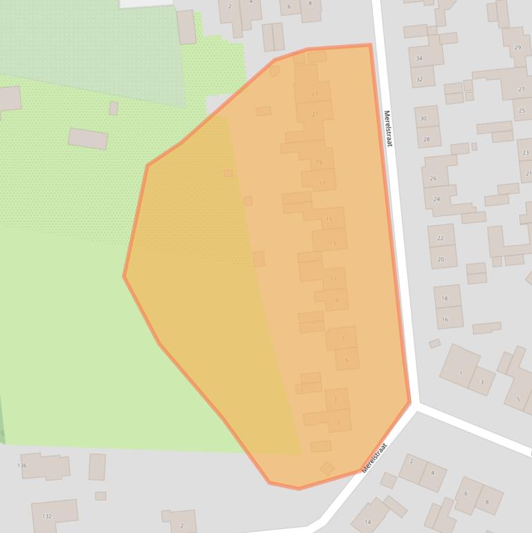 Kaart van postcodegebied 4561KH.