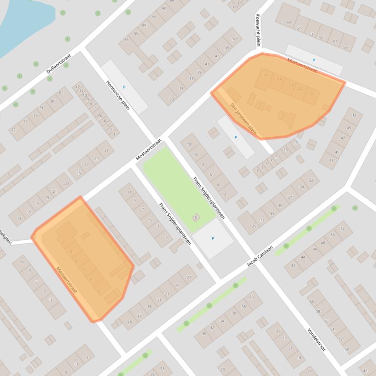 Kaart van postcodegebied 4561LG.