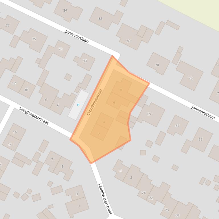 Kaart van postcodegebied 4561MD.