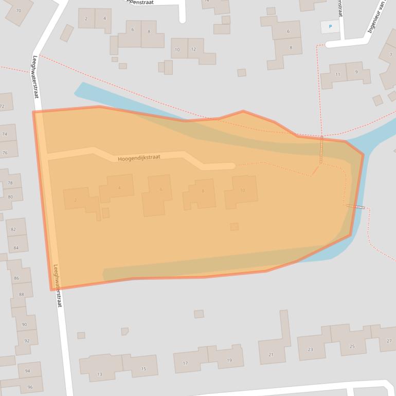 Kaart van postcodegebied 4561MR.