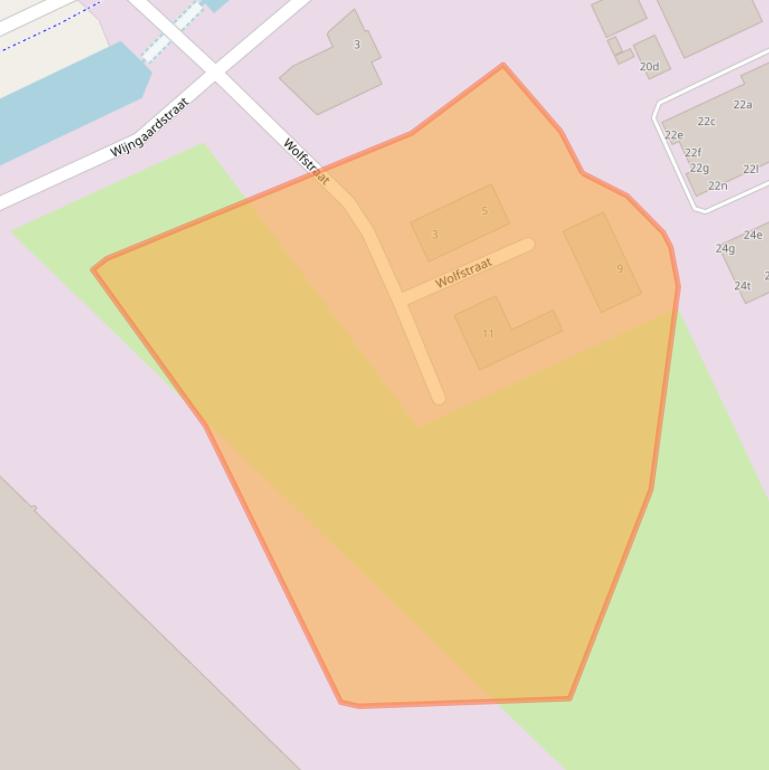 Kaart van postcodegebied 4561PL.