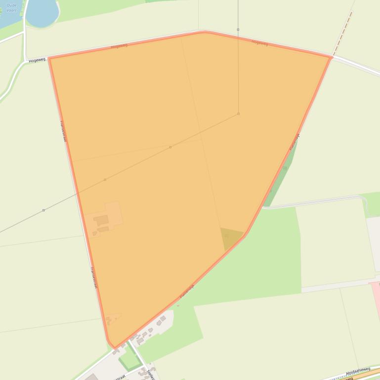 Kaart van postcodegebied 4561RH.