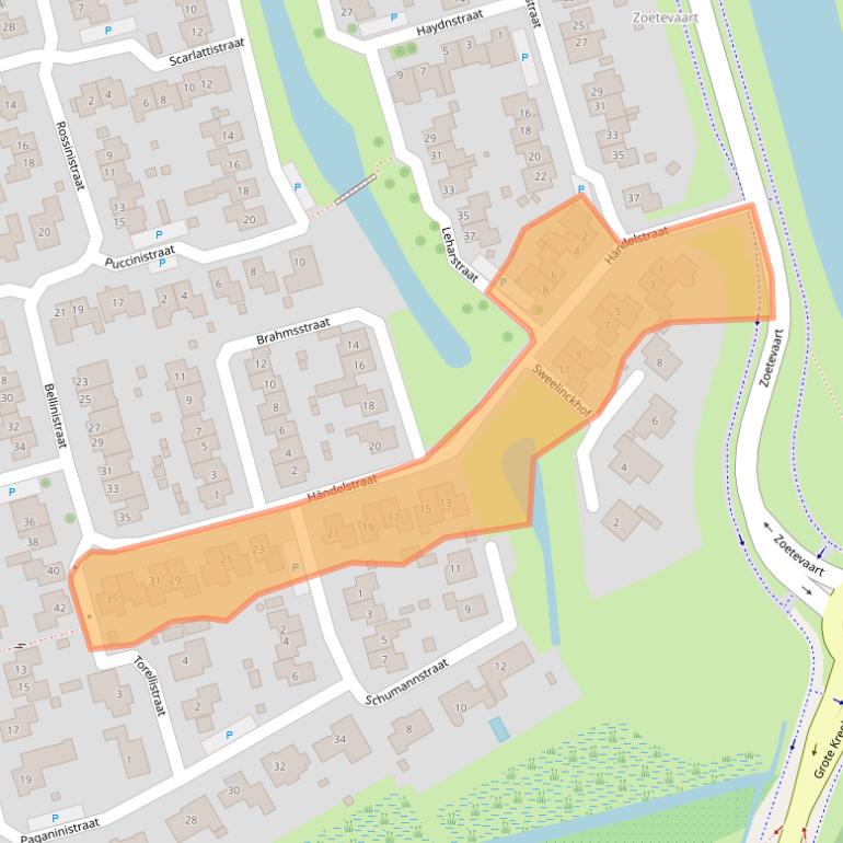 Kaart van postcodegebied 4561VM.