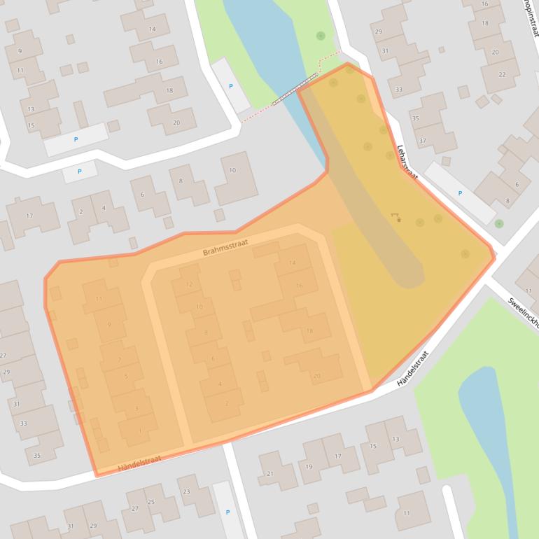 Kaart van postcodegebied 4561VX.