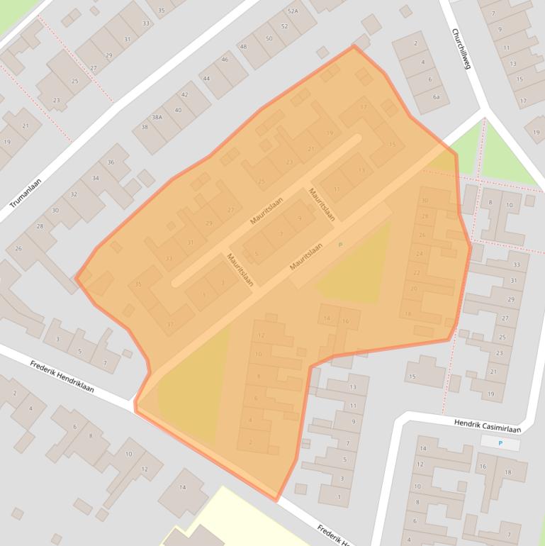 Kaart van postcodegebied 4561WG.