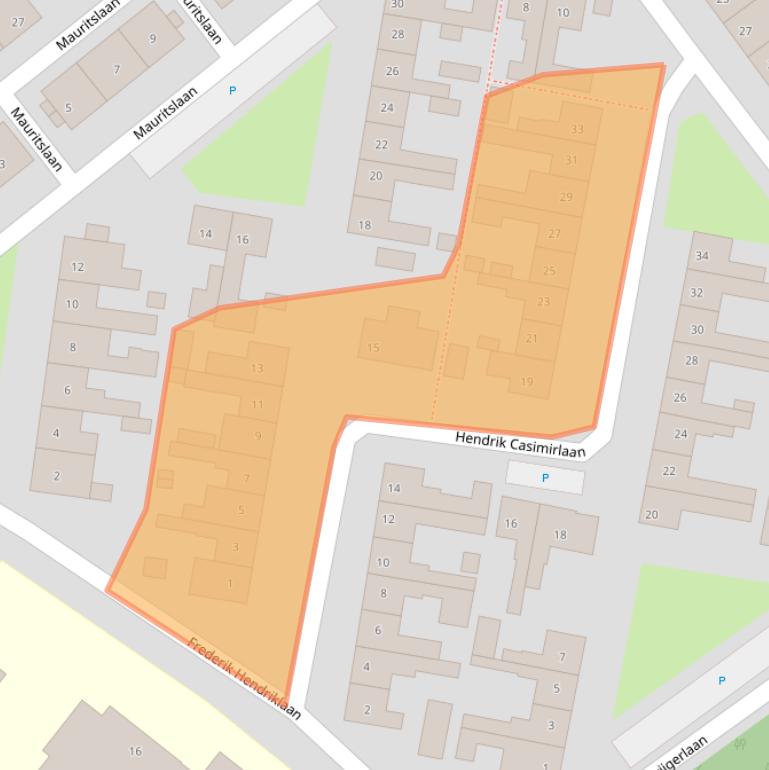 Kaart van postcodegebied 4561WH.